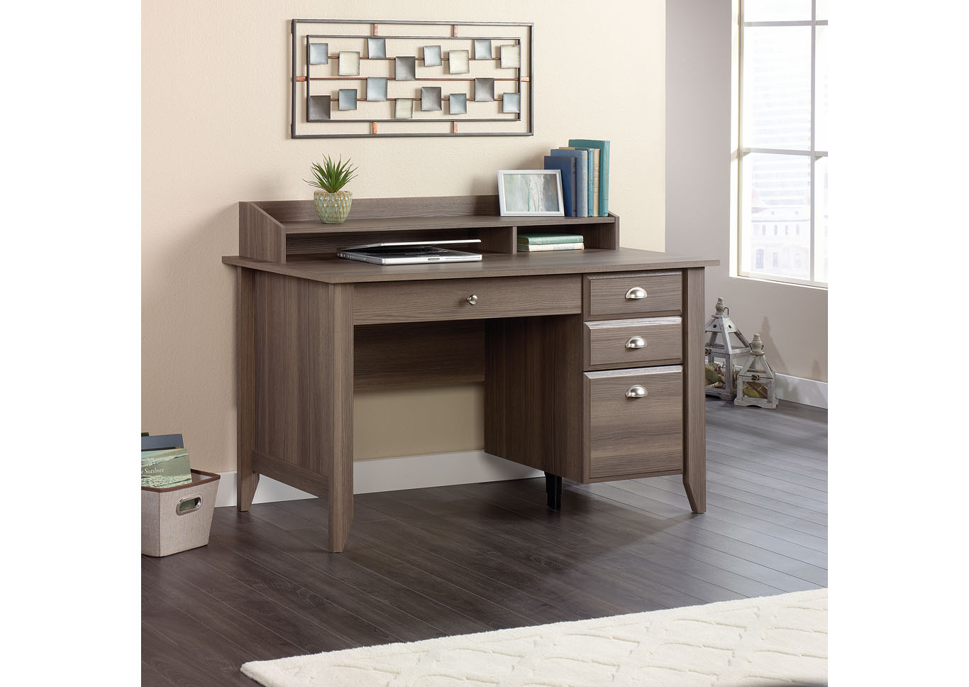 Shoal Creek Diamond Ash Desk,Sauder